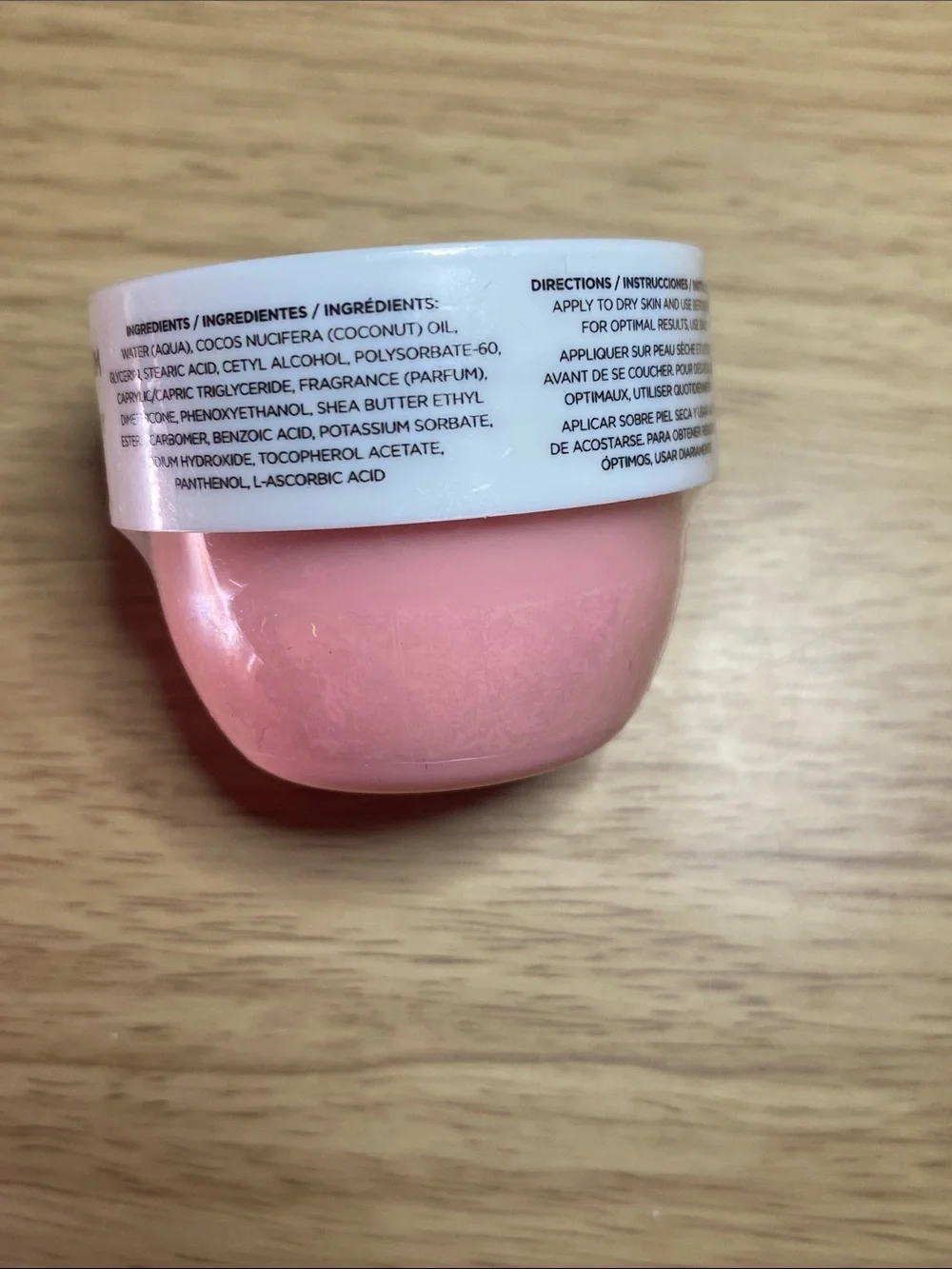 Kensie Sorbet Blossom Body Butter - White